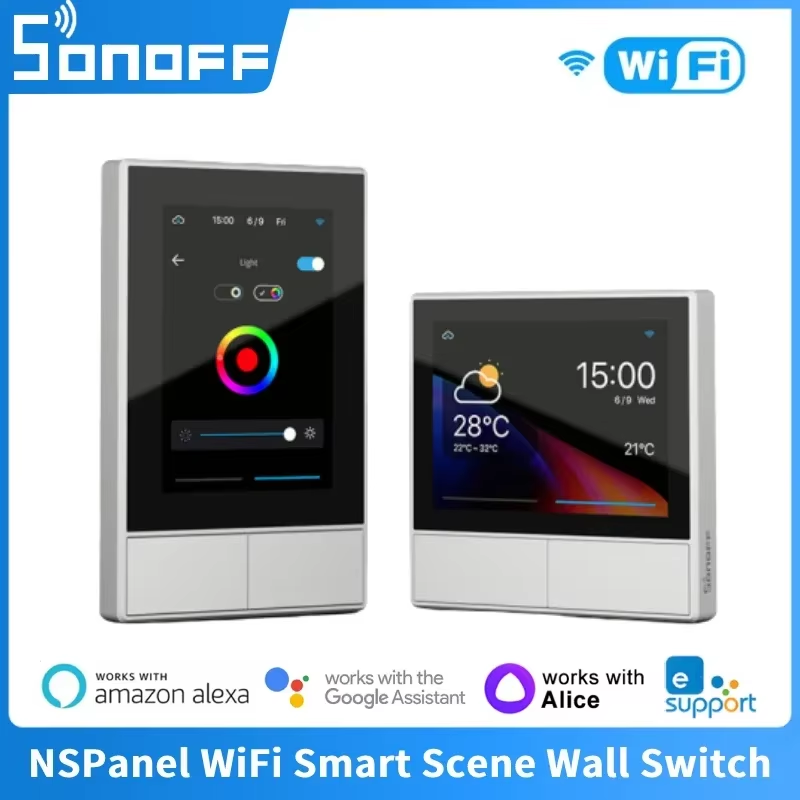 NSPanel Wall Switch Smart Home Control Panel Ns Panel 86P EU/US Digital Temper