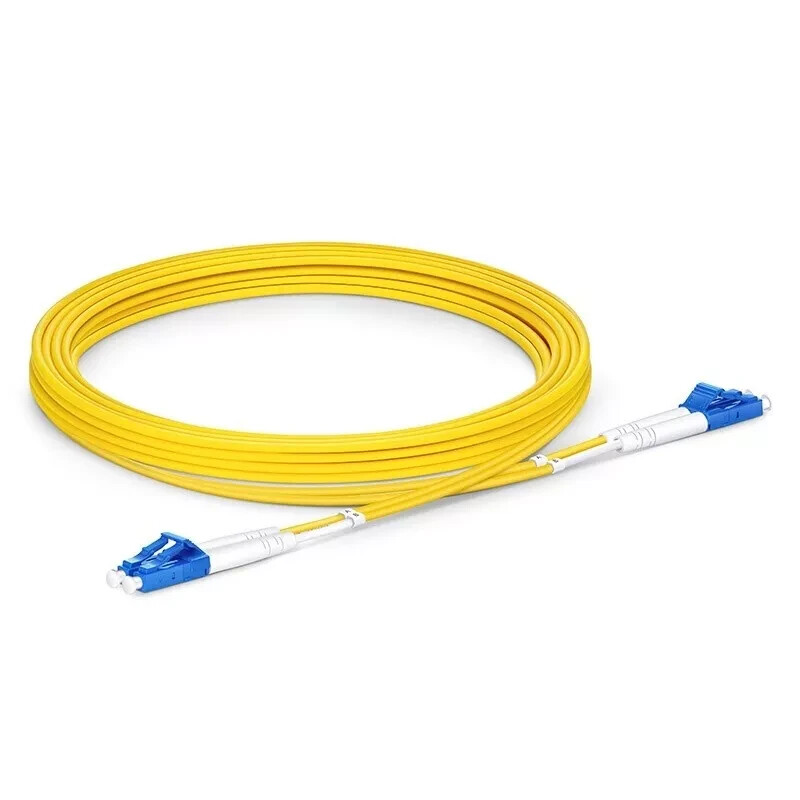 3M OS2 10ft Fiber Patch Cable LC to LC Duplex 2 Fibers SM Singlemode 1310nm 100G