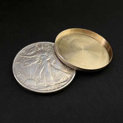 1pc Expanded Shell Walking Liberty Half Dollar (head) Magic Tricks Coin Magic