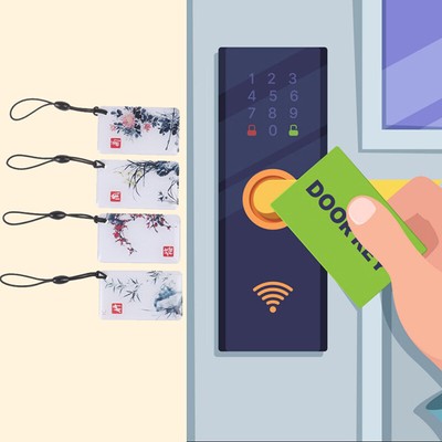 Waterproof 135KHZ Card Contactless for Fingerprint Lock IC Key Door Entry Ac WY4