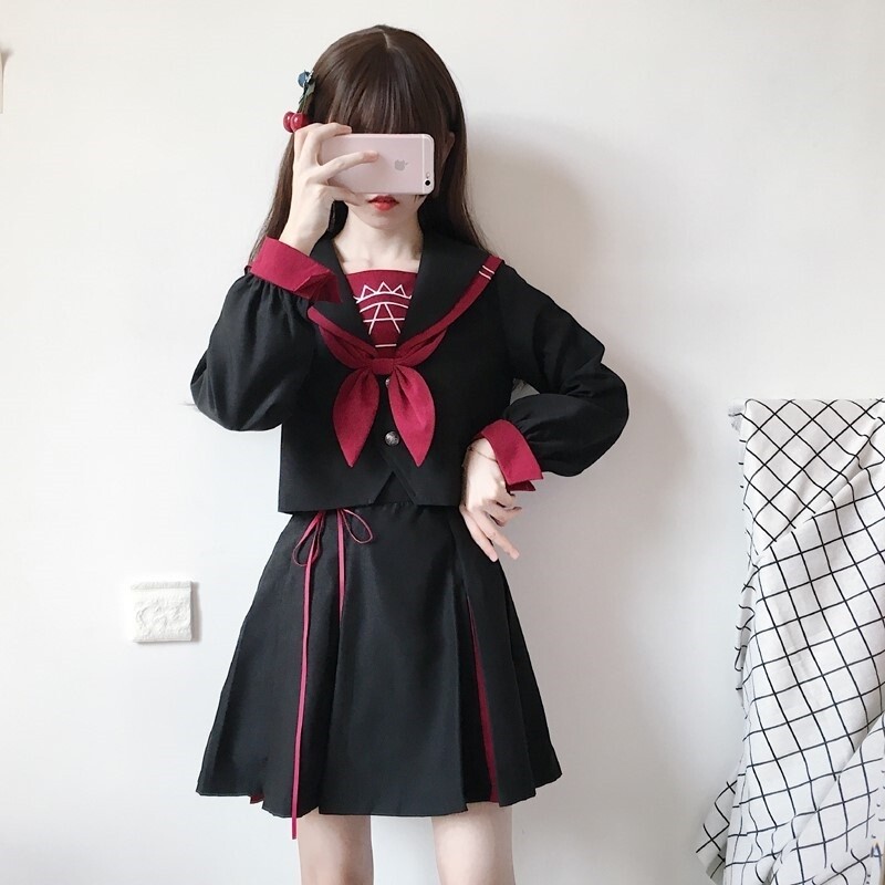 BLOOD SUPPLY / Key JK Sailor セーラー服 Japanese School