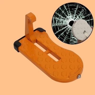 Universal Foldable Car Roof Rack Step Door Latch Hook Mini Foot Pedal Ladder