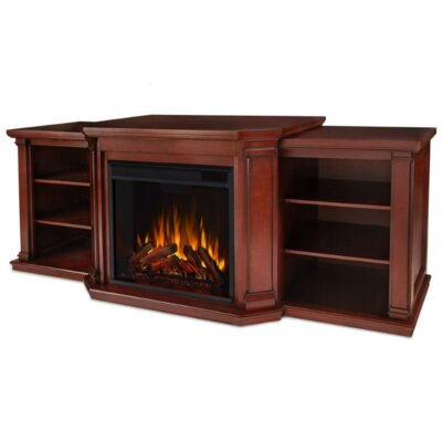 Real Flame Valmont Entertainment Center Electric Fireplace D
