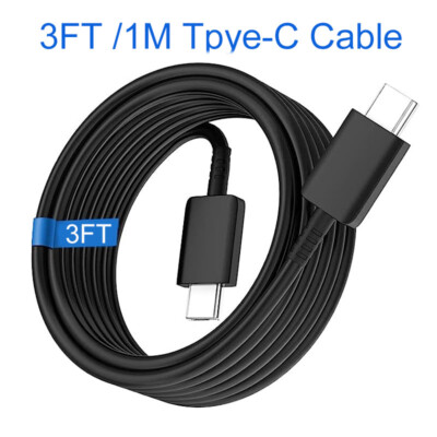 40W Double USB C Fast Car Charger Type-C Cable For Samsung S24 S23 S22 S20 Ultra