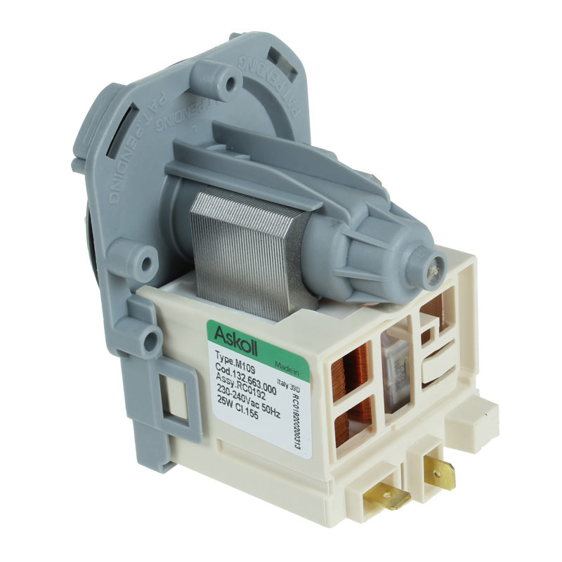 Genuine Zanussi Washing Machine Drain Pump Askoll M113 M109 1326630009 eBay