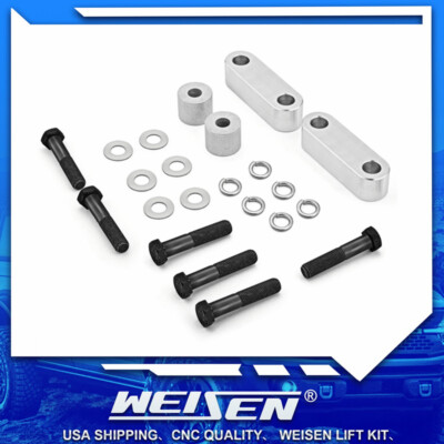 WEISEN 1''in Rear Trailing Arm Spacer Kit Fit 1993-2004 05 06 2007 Subaru Impreza