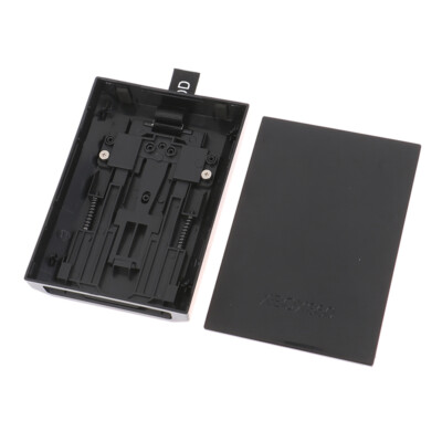 1Pc For XBOX360 Hard Disk Box XBOX360E Slim Black Internal HDD Case Shell~*x*