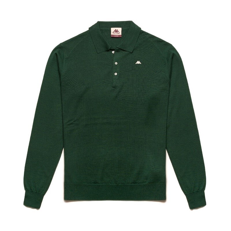 Polo IN Jersey Robe di Kappa 68116DW Sweater Robe Youth Daimen Green