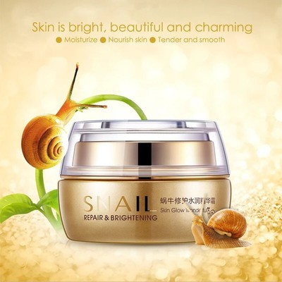 Natural Snail Essence Face Cream Anti Wrinkles Anti Acne Snail Mucin Cream 50g