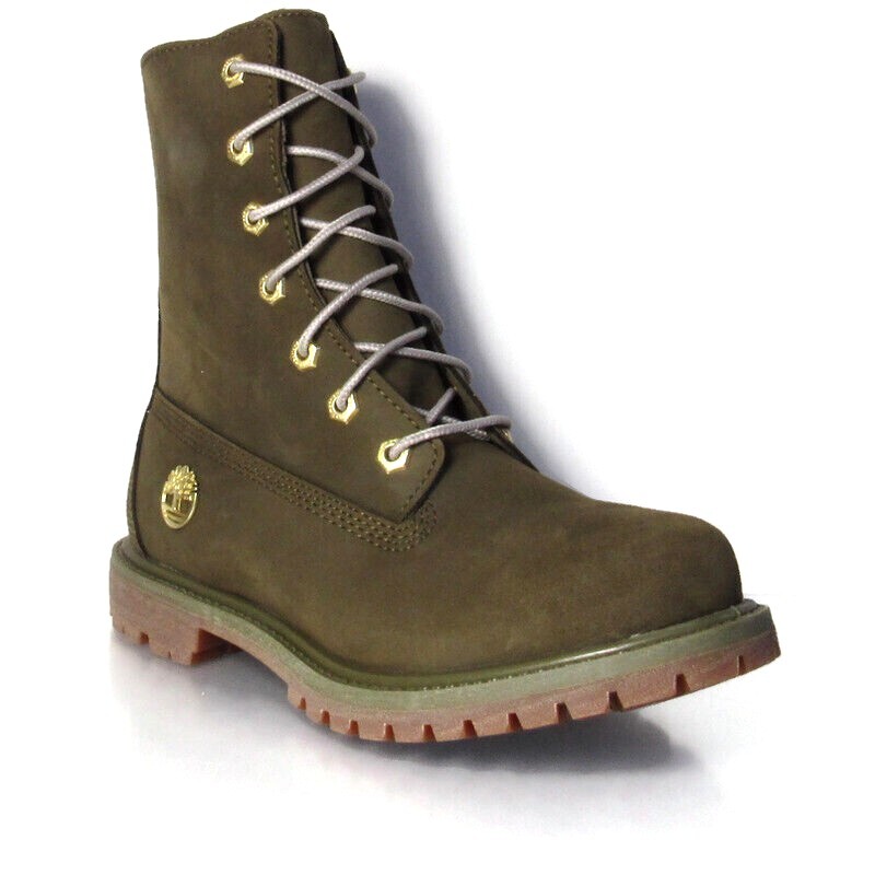 

Женские непромокаемые флисовые ботинки Timberland Authentic оливкового цвета со складками, размер 7, A64GY, Olive, Timberland Authentic
