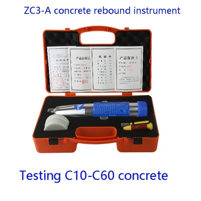 ZC3-A Portable Concrete Rebound Hammer Tester Resiliometer Schmidt Hammer