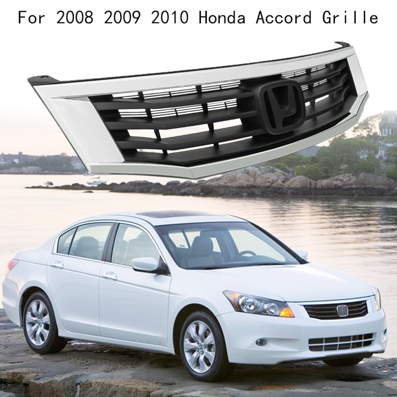 Upper Grille Grill W/chrome Trim