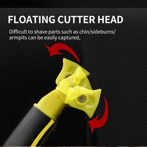 Full Body Washed Wet and Dry Shaver,Men's Electric Shaver Rotary Facial Shaver