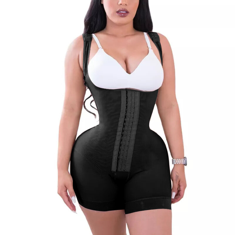 Fajas Colombianas Reductoras Compression Post Surgery Body Shaper Tummy Control