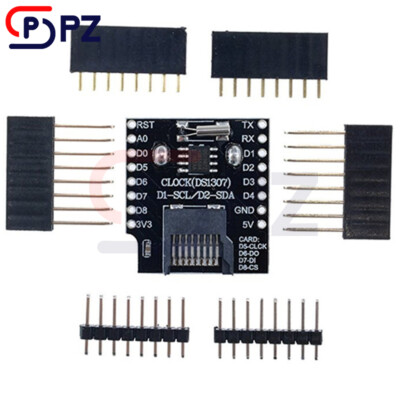 Wemos D1 Mini Data Logger Shield+RTC DS1307 Clock For Arduino/Raspberry