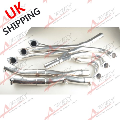 Car Parts Uk Performance Exhaust Manifold Header Y Pipe For Bmw 0 86 91 2 5l 2 7l L6 Guidohof
