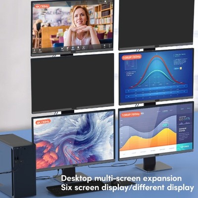 Computer Screen HDMIcompatible Splitter USB Type Connection for Computer Screen