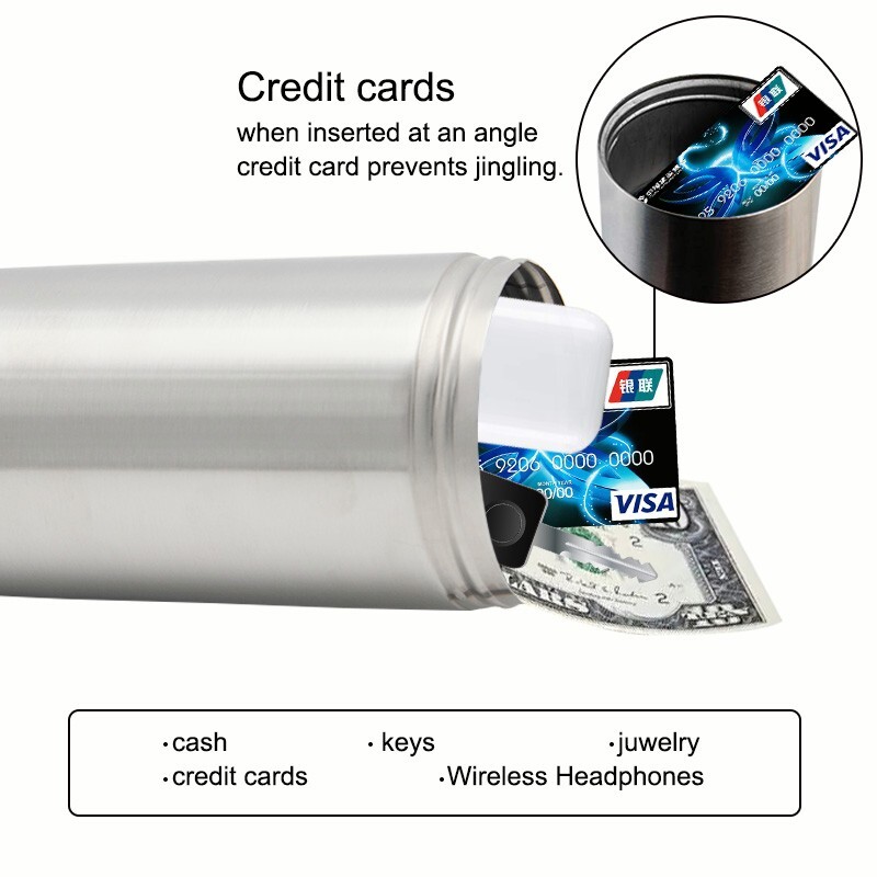 Hidden Diversion Safe – Plastic Water Bottle Stash Jar For Money Or Valuables