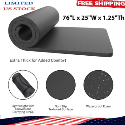 Foam Sleeping Pad for Camping Thick Waterproof Sleep Pad, Carry Straps for Tents