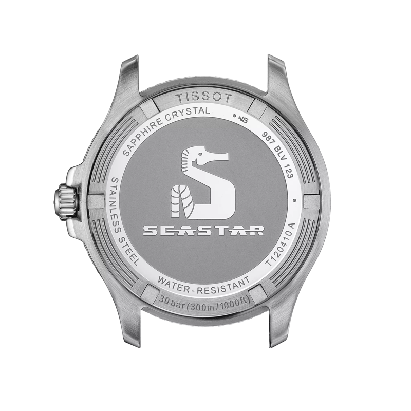 Pre-owned Tissot Seastar 1000 Quartz 40mm Men's Watch T1204101105100