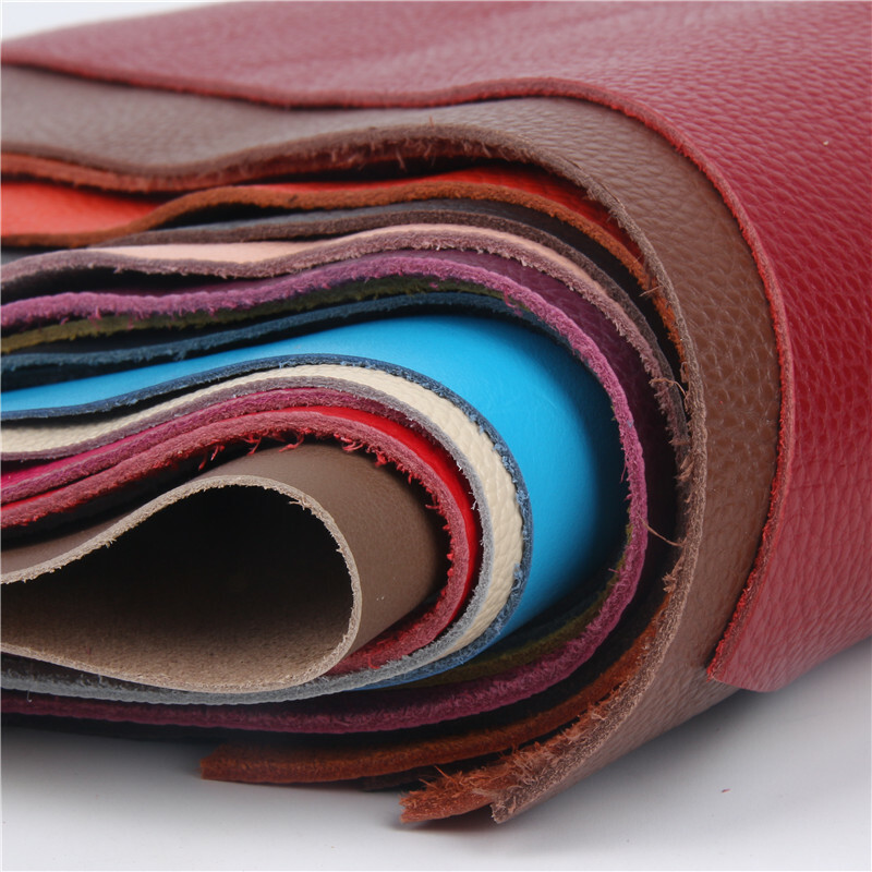 thicken-genuine-cowhide-lychee-grain-natural-first-layer-leather-for-diy-bag
