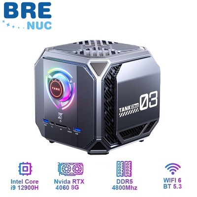 Mini PC Core i9-12900H 16GB DDR5 RAM 512GB SSD NVIDIA Geforce RTX 4060 8G Win11