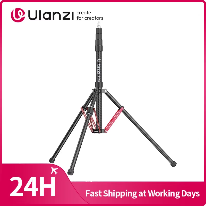 ​ T230 Reversible Leg Light Stand Tripod 58-230CM Tripod for COB Light Softbox C