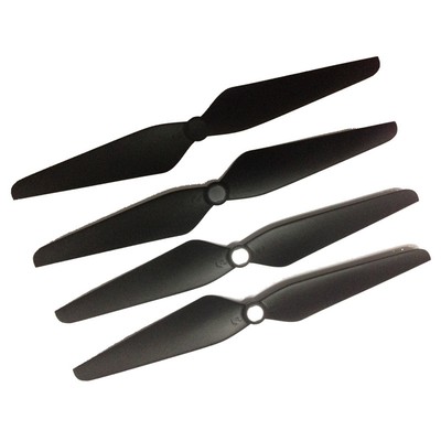 4Pcs Original 3DR Solo UAV Propeller Set of 2 Pair 40Black  Silver41 For 3DR Solo