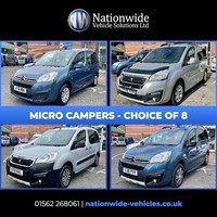 CITROEN BERLINGO PEUGEOT PARTNER MICRO CAMPER CAMPERVAN CONVERSION