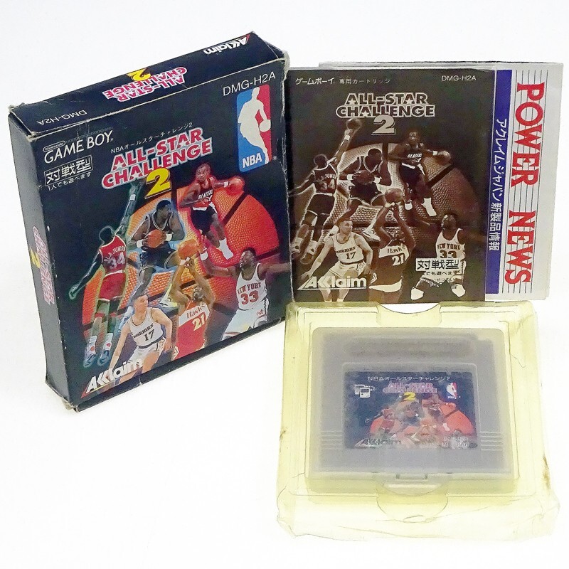 ゲームボーイ - 海外版　オールスターチャレンジ　★NBA All Star Challenge NBA All-Star Challenge (Nintendo Game Boy, 1991) for sale