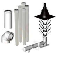 Almeva Abgas Paket für Schachtsanierung 10 m RLU für Viessmann Vitocrossal 300