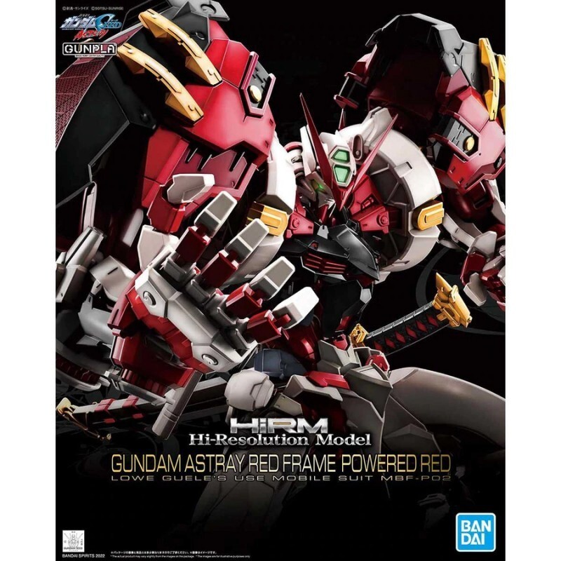 Набор моделей HiRM Hi Resolution Gundam Astray Red Frame Powered Red Model Kit Bandai Hobby