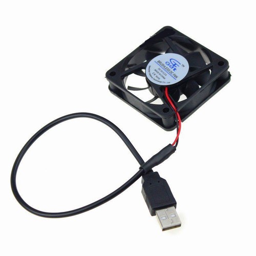 DC 5V USB Brushless Sleeve Bearing Fen Quiet Computer PC Cooler Cooling Fan lot