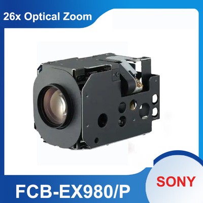 SONY FCB-EX980/P 26x Optical Zoom CCD Color Block Camera Modules PAL/NTSC System