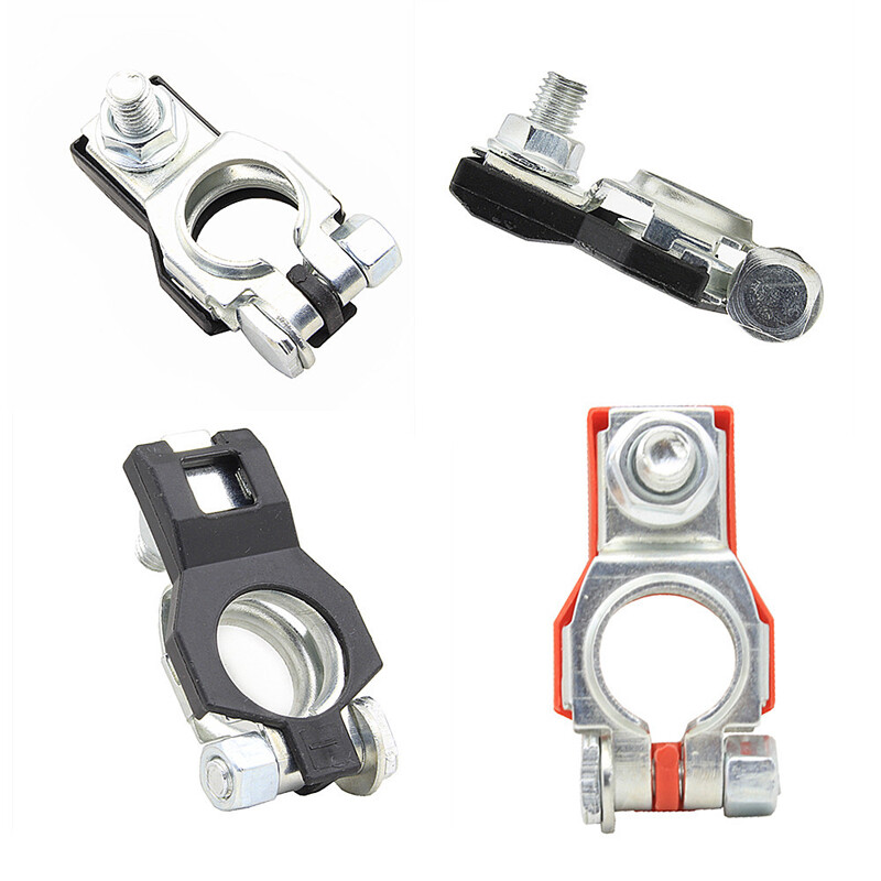 US Car Battery Terminal Clamp Connectors Positive Negative Release Disconnect×2