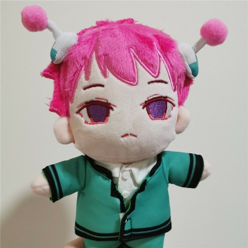 20cm Anime The Disastrous Life of Saiki K. Saiki Kusuo Plush Doll Toy + Clothes | eBay