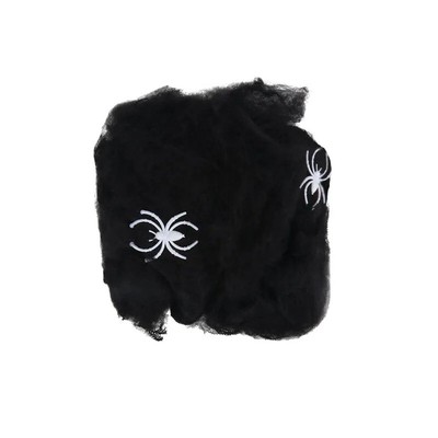 Halloween Spider Web Decoration Cotton Thread Haunted House Realistic Party Prop