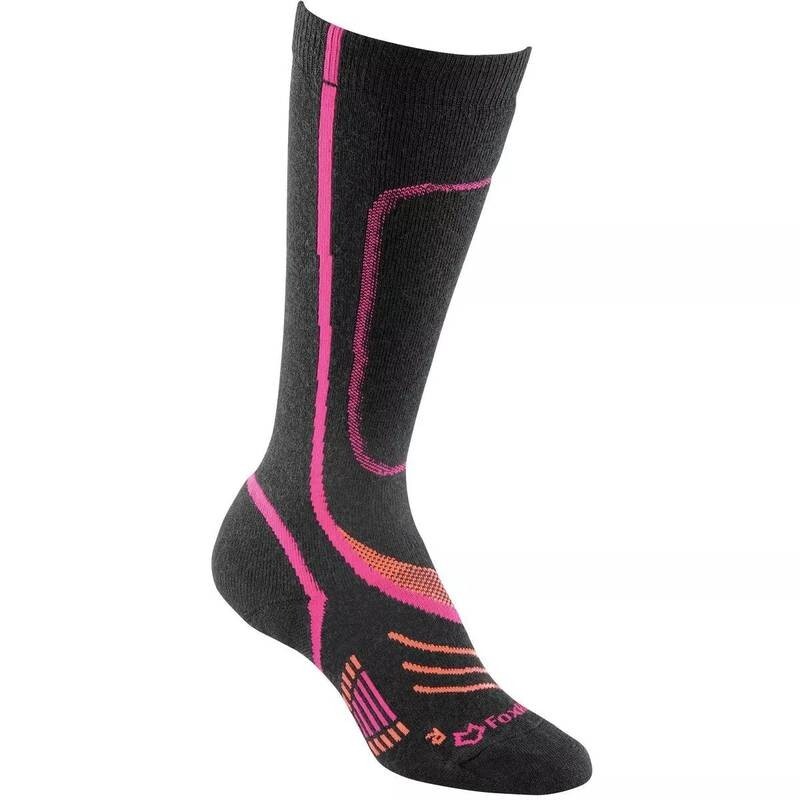 Fox River Women's Peak Lt Weight Ski/Snow Over The Calf Socks-SZ LARGE Wool/Silk