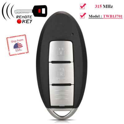 for Nissan Micra K13 March K13 Leaf 315MHz Smart Remote Key Fob Model :TWB1J701