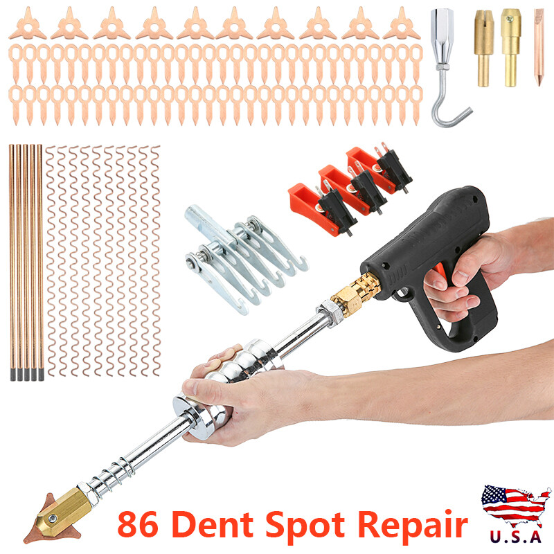86pcs Dent Puller Welder Kit Car Body Dents Puller Repair Device