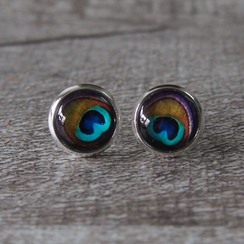 Feather Stud Fashion Earrings