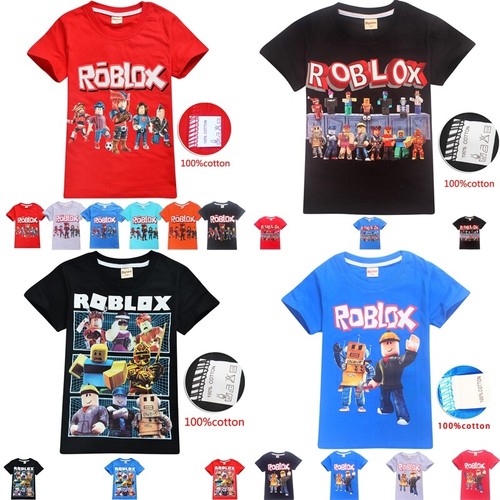 Kids Boys Girls Roblox Game Pattern T Shirt Cotton Short Sleeve T Shirt Pajamas Ebay - ebay roblox t shirt children summer boys girls kids short sleeve t shirts roblox print tee tops baby costume wish Kids Boys Girls Roblox Game Pattern T Shirt Cotton Short Sleeve T Shirt Pajamas Ebay - roblox t shirt children summer boys girls kids short sleeve t shirts roblox print tee tops baby costume wish