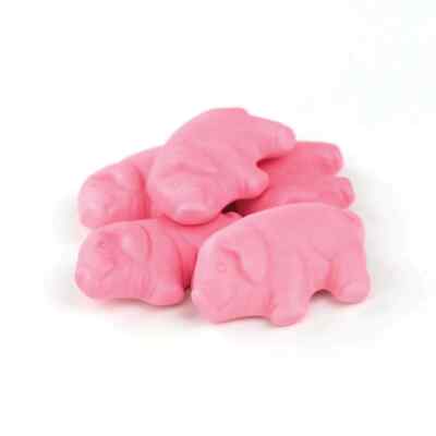 Gustaf's Gummy Pink Pigs - 2.2lb Bag - Bulk Candy - FREE SHIPPING