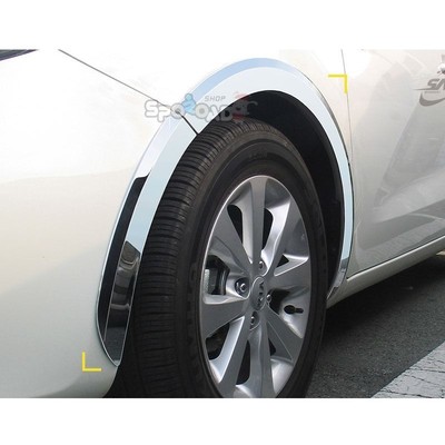 All New Pride 4DR Sedan 2012+ K-936 Chrome Fender Cover for KIA RIO