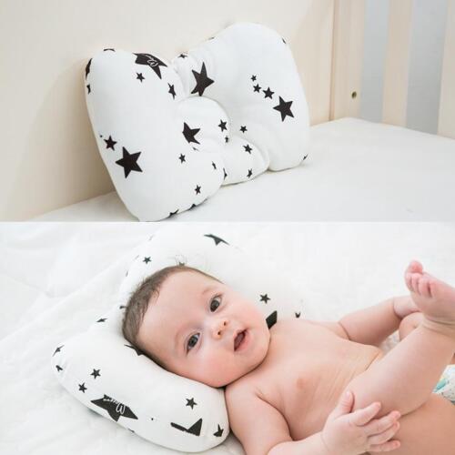 Newborn Baby Head Protection Pillow Infant Bedding Cushion Anti Roll Sleep Pad