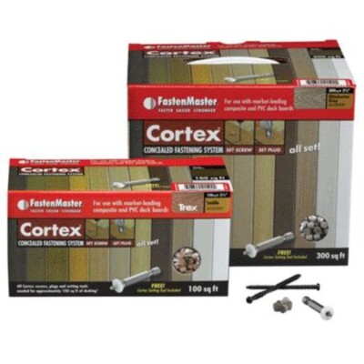 FastenMaster CTX300SFBS Brownstone Cortex Hidden Deck Fastener 2-3/4 L in.