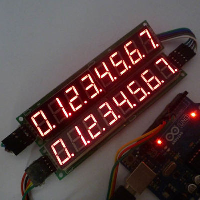 0.56'' 2x8-Digit Cascade LED Digital Tube 7 Segment for Arduno MEGA2560 NANO