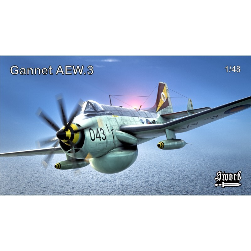 は*か様 sword Gannet AEW. 3 1/48 未組立キット Sword 1/48 Gannet AEW.3 Review - YouTube