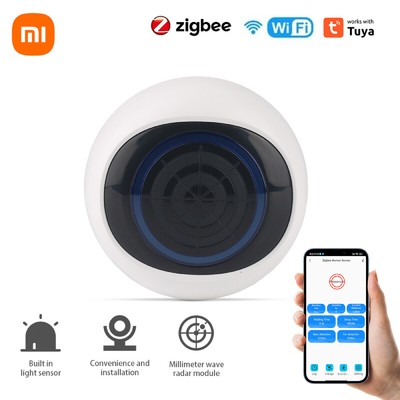 Xiaomi Tuya Zigbee Intelligent Radar Radar Wave Human Sensor 5.8G Millimeter Wav