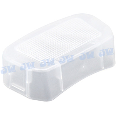 JJC Flash Bounce Diffuser Cap Box Semi-Transparent For Canon Speedlite 320EX
